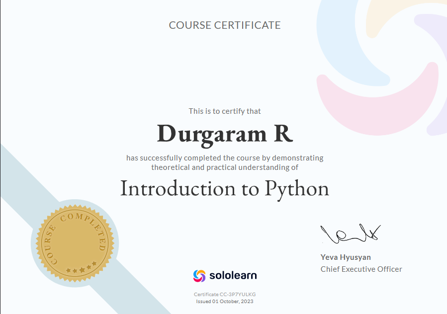 Python Intro
